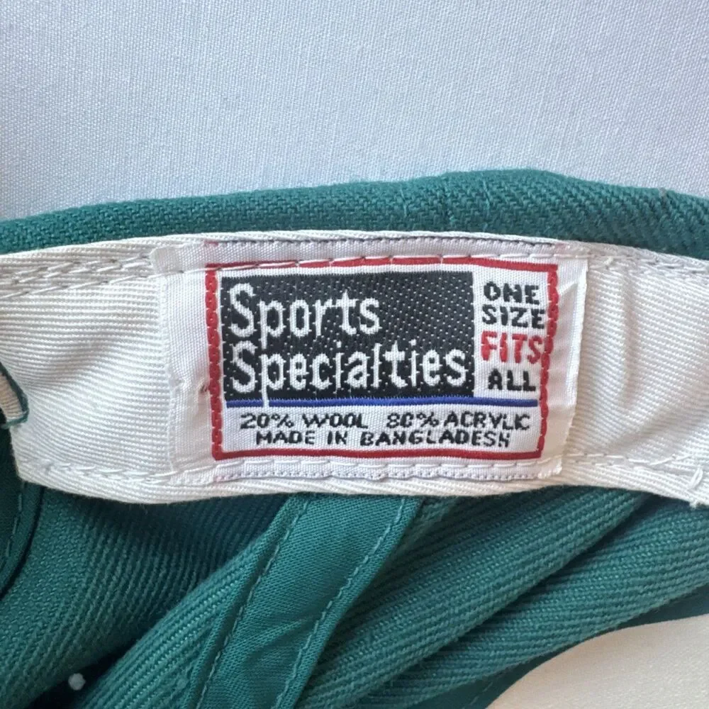 VTG 90s Sports Specialties Miami Dolphins Twin Image Snapback Hat Cap Wool Blend